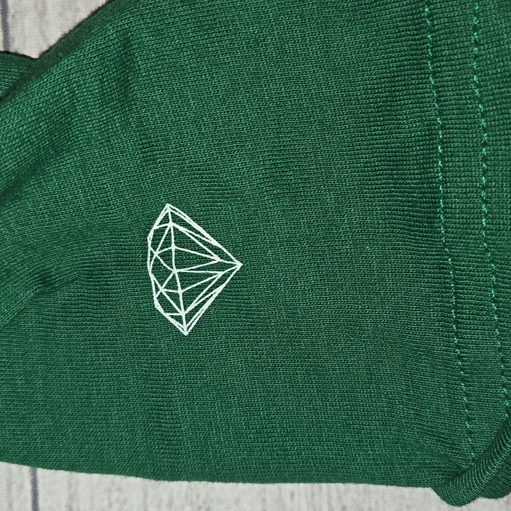 Diamond Supply Co. Men's Long Sleeve Speed Logo Graphic T-Shirt Green Size S NWT - Picture 8 of 10